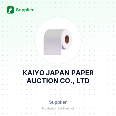 KAIYO JAPAN PAPER AUCTION CO., LTD – summary card, no photo uploaded yet