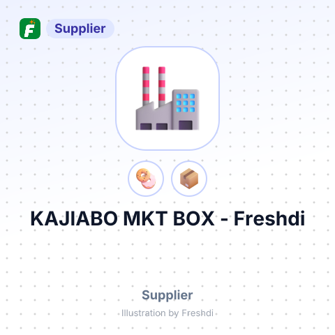 KAJIABO MKT BOX – summary card, no photo uploaded yet