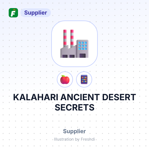 KALAHARI ANCIENT DESERT SECRETS – summary card, no photo uploaded yet