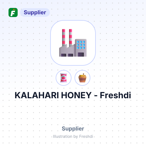 KALAHARI HONEY – summary card, no photo uploaded yet