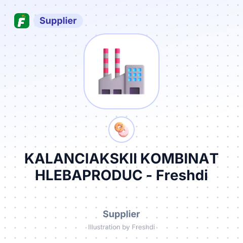 KALANCIAKSKII KOMBINAT HLEBAPRODUC – summary card, no photo uploaded yet
