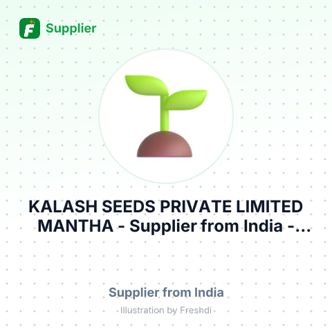 KALASH SEEDS PRIVATE LIMITED MANTHA – summary card, no photo uploaded yet