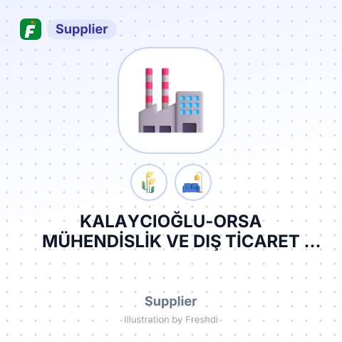 KALAYCIOĞLU-ORSA MÜHENDİSLİK VE DIŞ TİCARET LİMİTED ŞİRKETİ – summary card, no photo uploaded yet