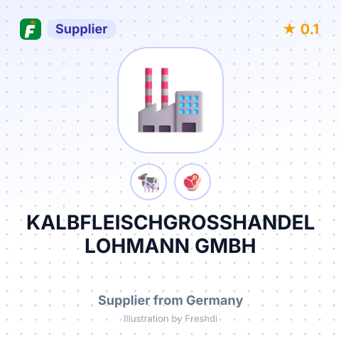 KALBFLEISCHGROSSHANDEL LOHMANN GMBH – summary card, no photo uploaded yet