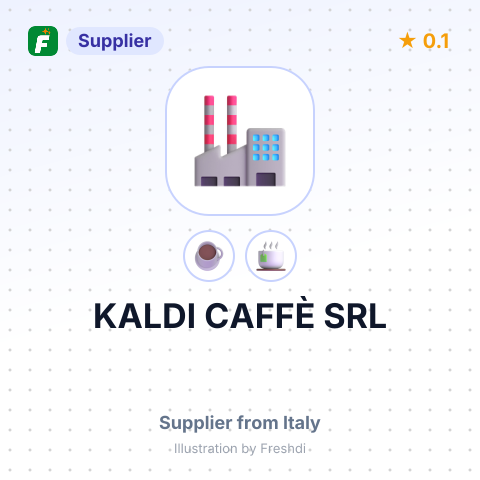 KALDI CAFFÈ SRL – summary card, no photo uploaded yet