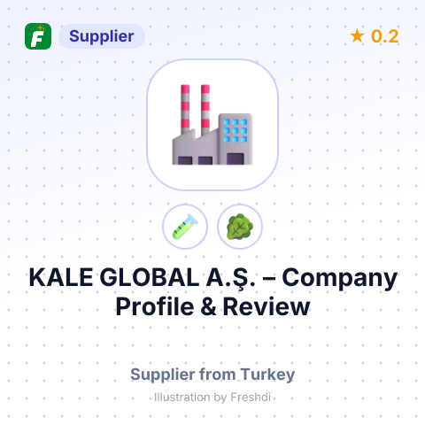 KALE GLOBAL A.Ş. – summary card, no photo uploaded yet