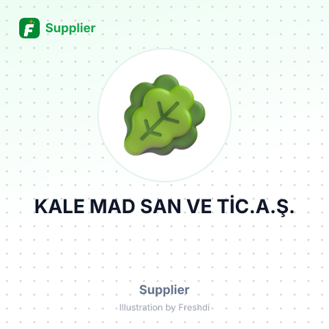 KALE MAD SAN VE TİC.A.Ş. – summary card, no photo uploaded yet