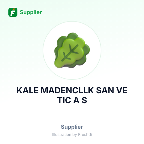 KALE MADENCLLK SAN VE TIC A S – summary card, no photo uploaded yet