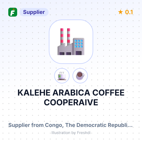 KALEHE ARABICA COFFEE COOPERAIVE – summary card, no photo uploaded yet