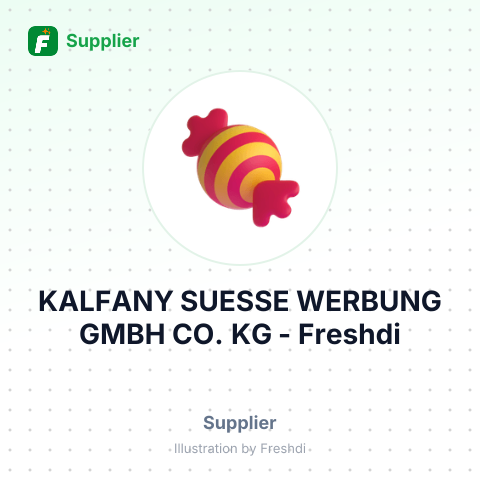 KALFANY SUESSE WERBUNG GMBH CO. KG – summary card, no photo uploaded yet