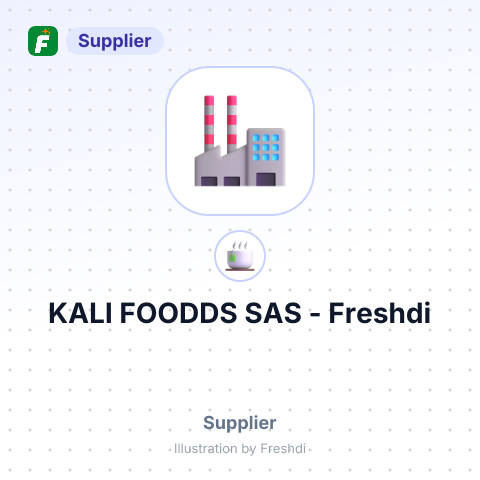 KALI FOODDS SAS – summary card, no photo uploaded yet