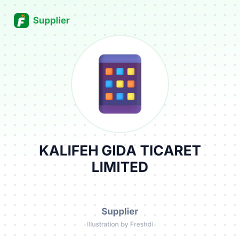 KALIFEH GIDA TICARET LIMITED – summary card, no photo uploaded yet