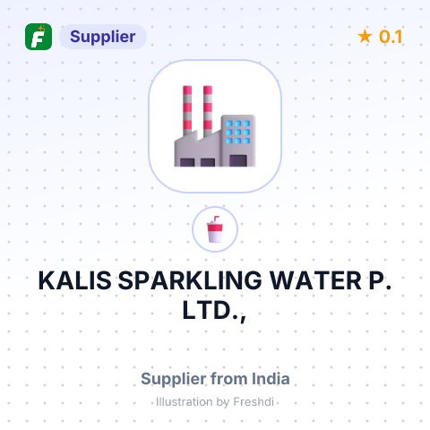 KALIS SPARKLING WATER P. LTD., – summary card, no photo uploaded yet
