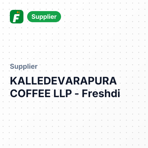 KALLEDEVARAPURA COFFEE LLP – summary card, no photo uploaded yet
