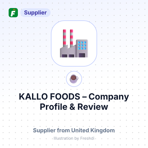 KALLO FOODS – summary card, no photo uploaded yet