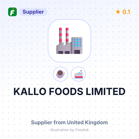 KALLO FOODS LIMITED – summary card, no photo uploaded yet