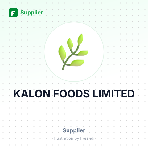 KALON FOODS LIMITED – summary card, no photo uploaded yet