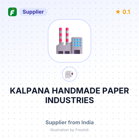 KALPANA HANDMADE PAPER INDUSTRIES, – summary card, no photo uploaded yet