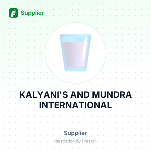 KALYANI'S AND MUNDRA INTERNATIONAL – summary card, no photo uploaded yet
