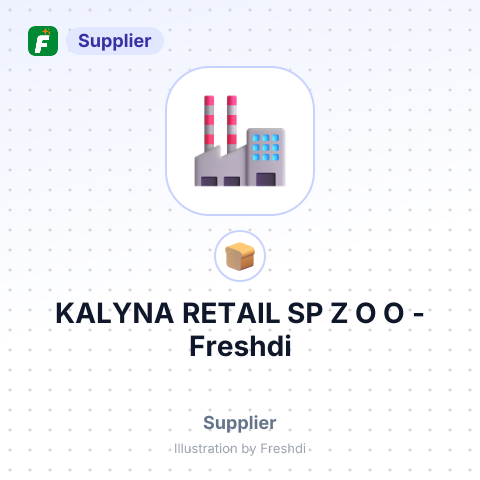 KALYNA RETAIL SP Z O O – summary card, no photo uploaded yet