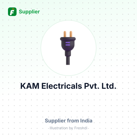 KAM Electricals Pvt. Ltd. – summary card, no photo uploaded yet