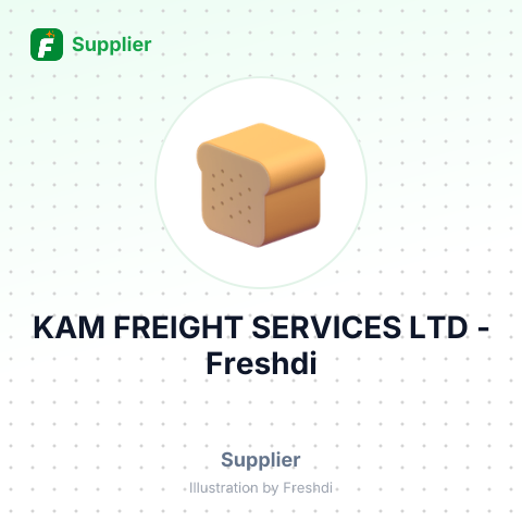 KAM FREIGHT SERVICES LTD – summary card, no photo uploaded yet