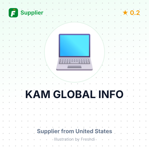 KAM GLOBAL INFO  – summary card, no photo uploaded yet