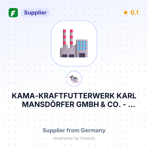KAMA-KRAFTFUTTERWERK KARL MANSDÖRFER GMBH & CO. – summary card, no photo uploaded yet