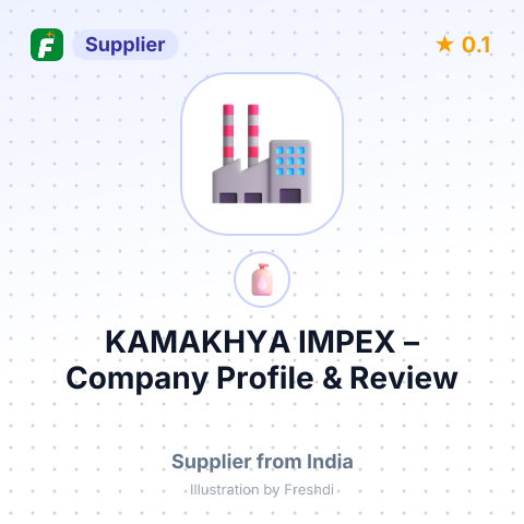 KAMAKHYA IMPEX – summary card, no photo uploaded yet