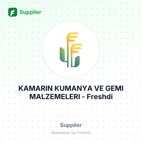 KAMARIN KUMANYA VE GEMI MALZEMELERI – summary card, no photo uploaded yet