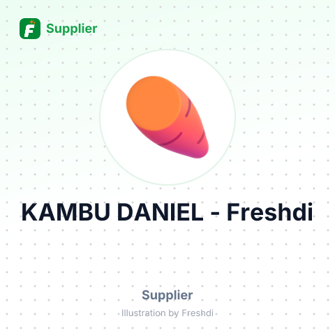 KAMBU DANIEL – summary card, no photo uploaded yet