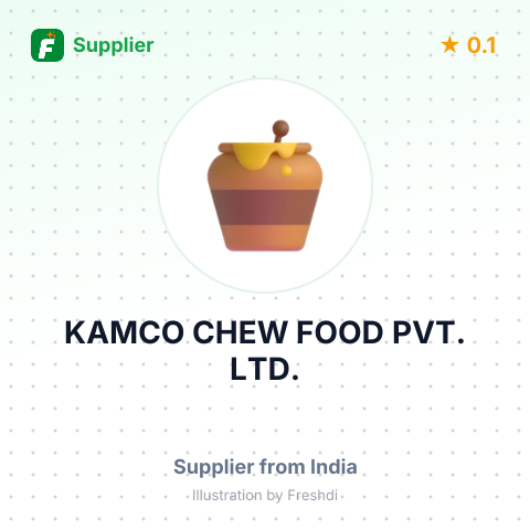 KAMCO CHEW FOOD PVT. LTD. – summary card, no photo uploaded yet