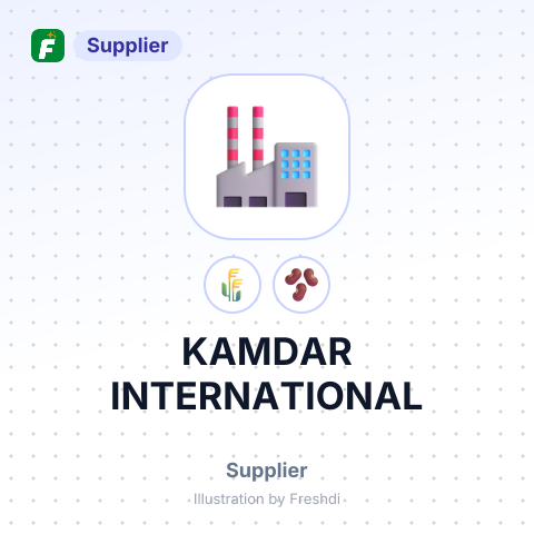 KAMDAR INTERNATIONAL – summary card, no photo uploaded yet