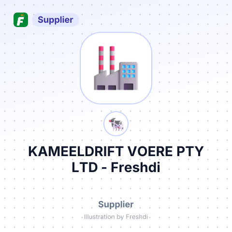 KAMEELDRIFT VOERE PTY LTD – summary card, no photo uploaded yet