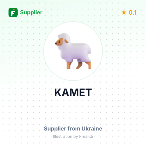 KAMET – summary card, no photo uploaded yet