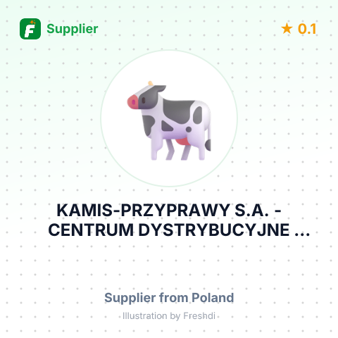 KAMIS-PRZYPRAWY S.A. - CENTRUM DYSTRYBUCYJNE BIALYSTOK – summary card, no photo uploaded yet