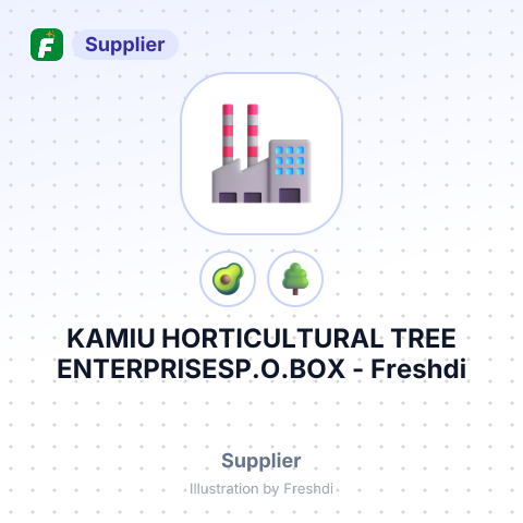 KAMIU HORTICULTURAL TREE ENTERPRISESP.O.BOX – summary card, no photo uploaded yet