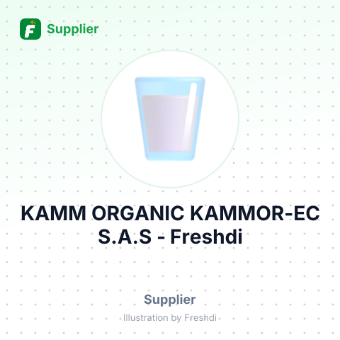 KAMM ORGANIC KAMMOR-EC S.A.S – summary card, no photo uploaded yet