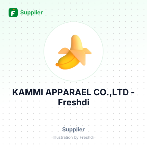 KAMMI APPARAEL CO.,LTD – summary card, no photo uploaded yet