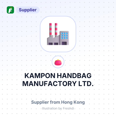 KAMPON HANDBAG MANUFACTORY LTD. – summary card, no photo uploaded yet