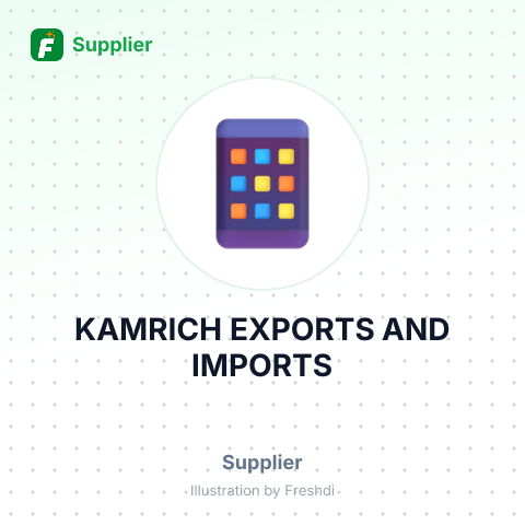 KAMRICH EXPORTS AND IMPORTS – summary card, no photo uploaded yet