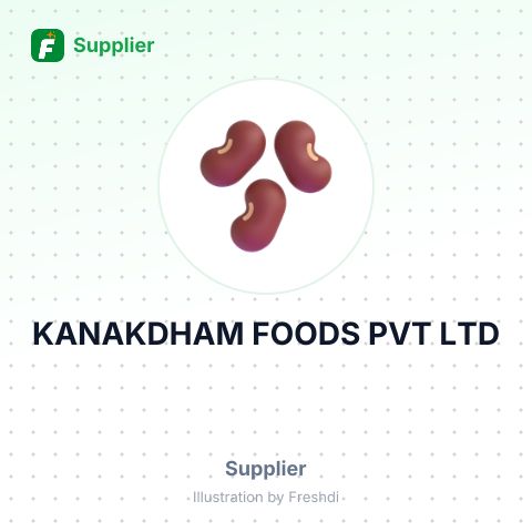 KANAKDHAM FOODS PVT LTD – summary card, no photo uploaded yet