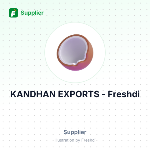 KANDHAN EXPORTS – summary card, no photo uploaded yet