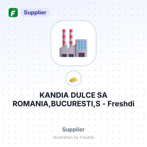 KANDIA DULCE SA ROMANIA,BUCURESTI,S – summary card, no photo uploaded yet