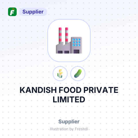 KANDISH FOOD PRIVATE LIMITED – summary card, no photo uploaded yet