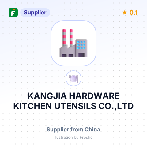 KANGJIA HARDWARE KITCHEN UTENSILS CO.,LTD – summary card, no photo uploaded yet