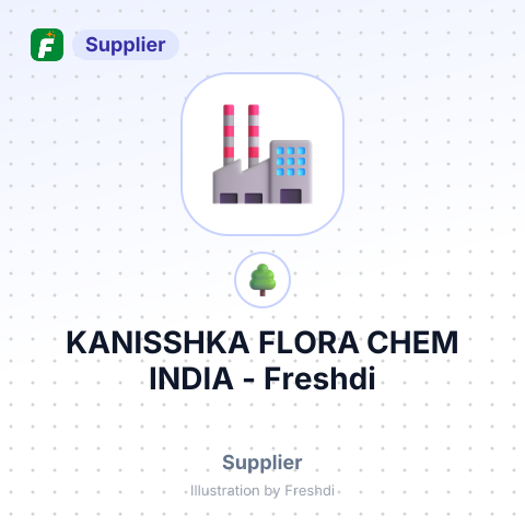 KANISSHKA FLORA CHEM INDIA – summary card, no photo uploaded yet