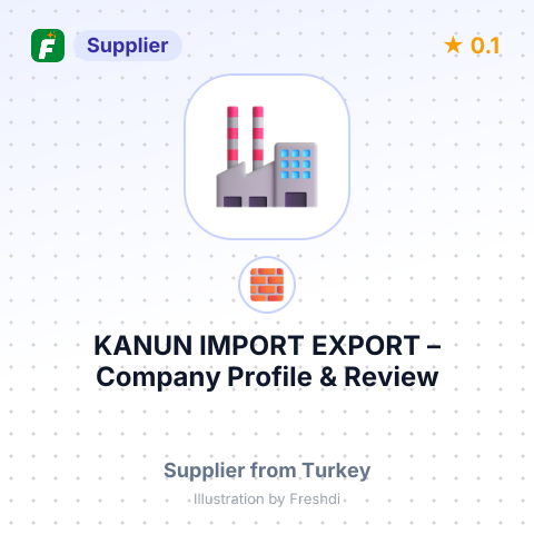 KANUN IMPORT EXPORT – summary card, no photo uploaded yet