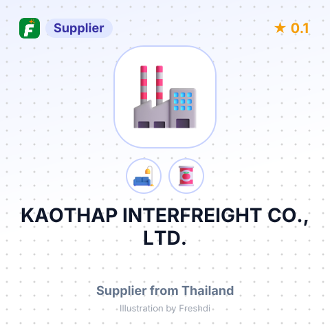 KAOTHAP INTERFREIGHT CO., LTD. – summary card, no photo uploaded yet