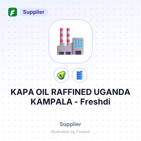 KAPA OIL RAFFINED UGANDA KAMPALA – summary card, no photo uploaded yet